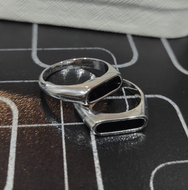 Italian silver ring for man - Image 2